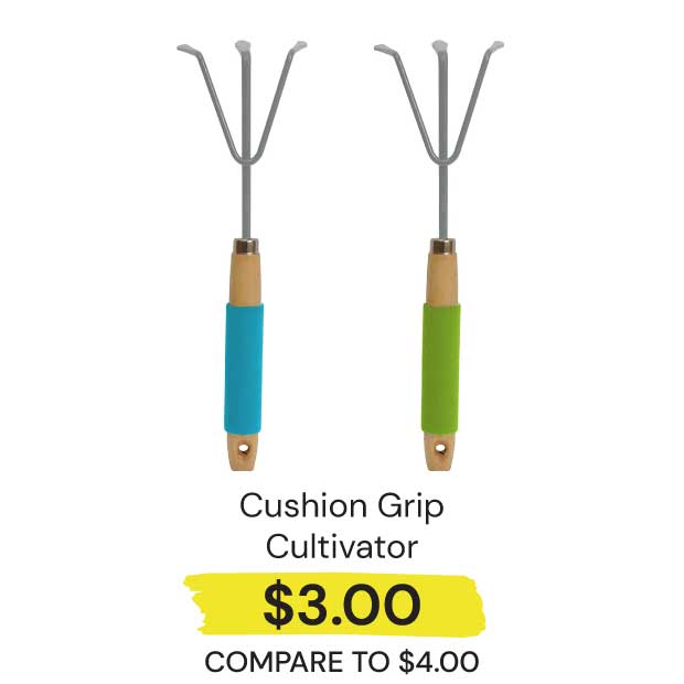 $3 Cushion Grip Cultivator